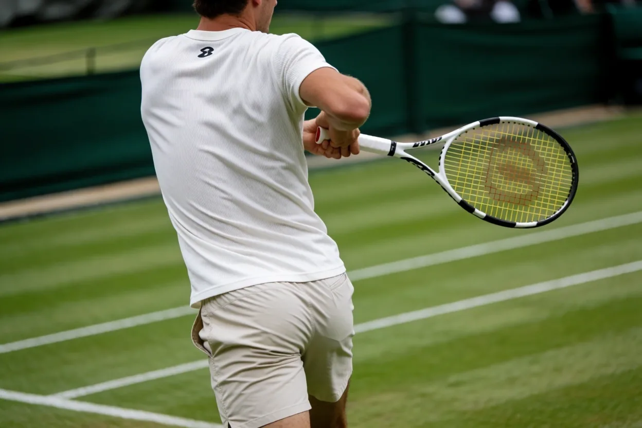 Schweizer Tennis-Elite in Aktion