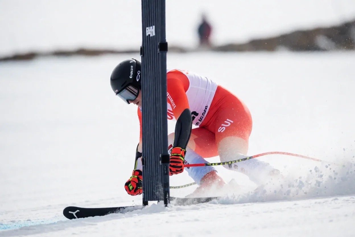 Ski Alpin Schweiz Action